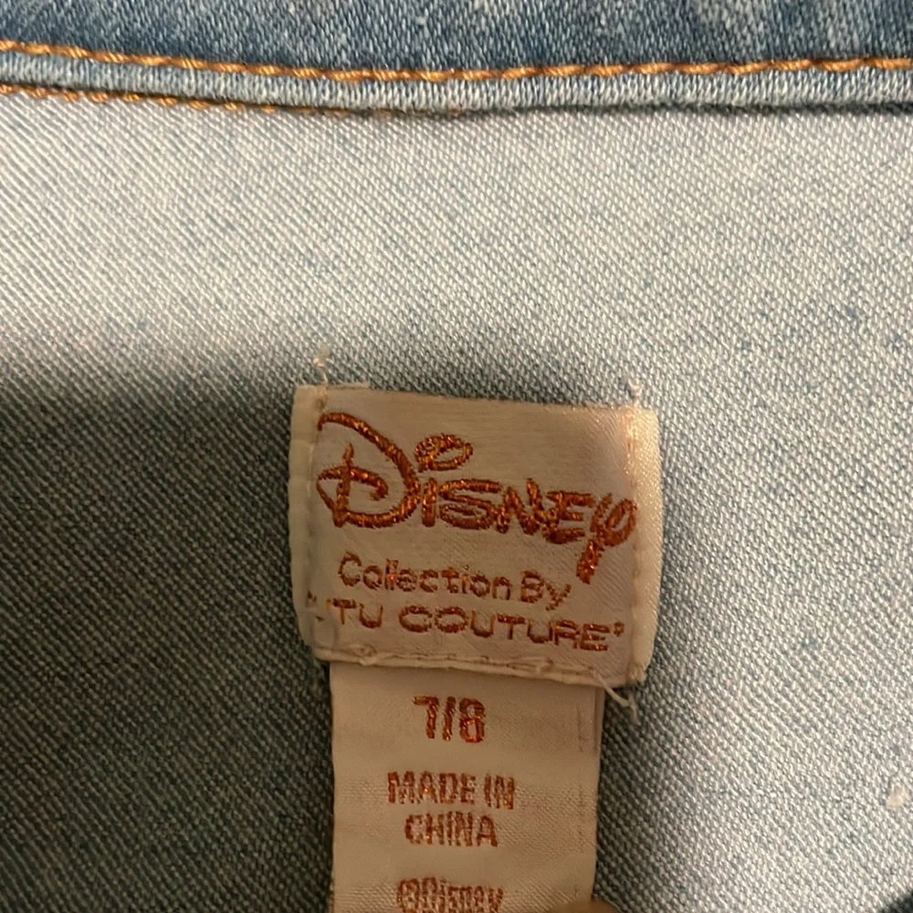Disney collection by TuTu Couture Jean Jacket Versatile Minnie Mouse Patches